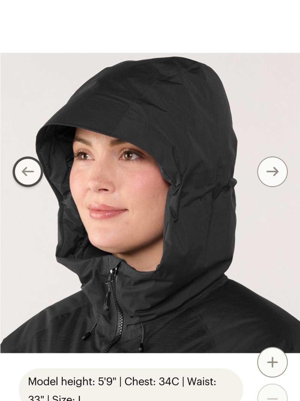 REI Women’s Stormhenge Down Hybrid Waterproof Jacket with Hood - Picture 15 of 16